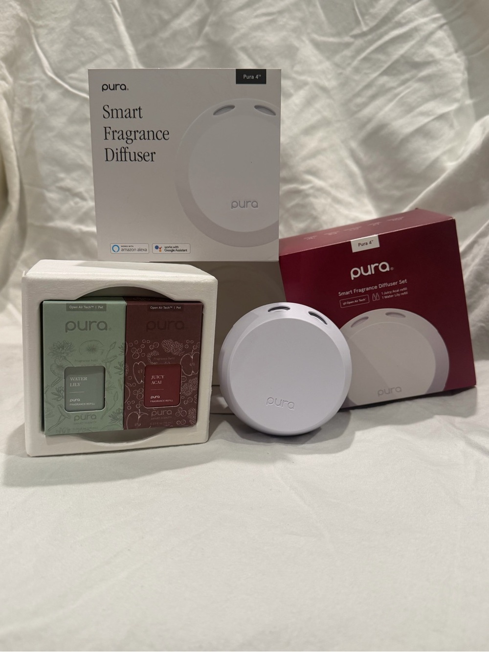 Pura Smart Fragrance Diffuser - White